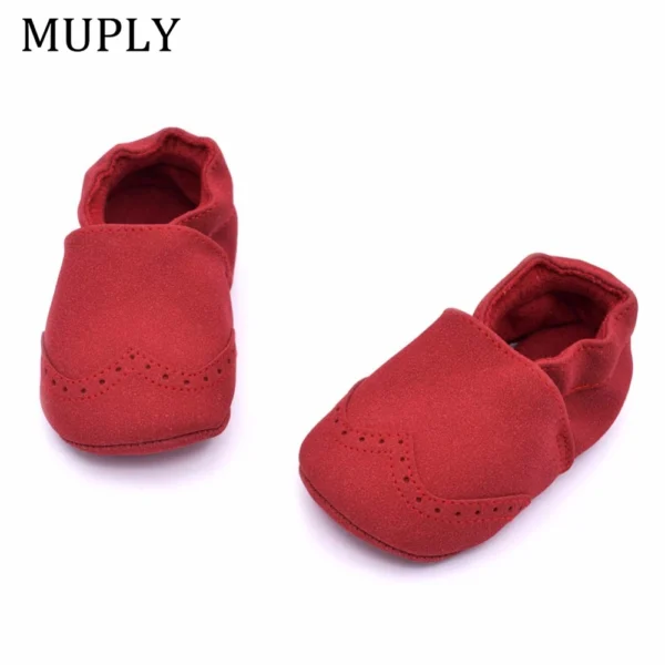 Nubuck Leather Baby Shoes Infant Toddler Baby Girl Boy Soft Sole First Walker Baby Moccasins High Quality Kid's Shoes For 0-18M - Image 4