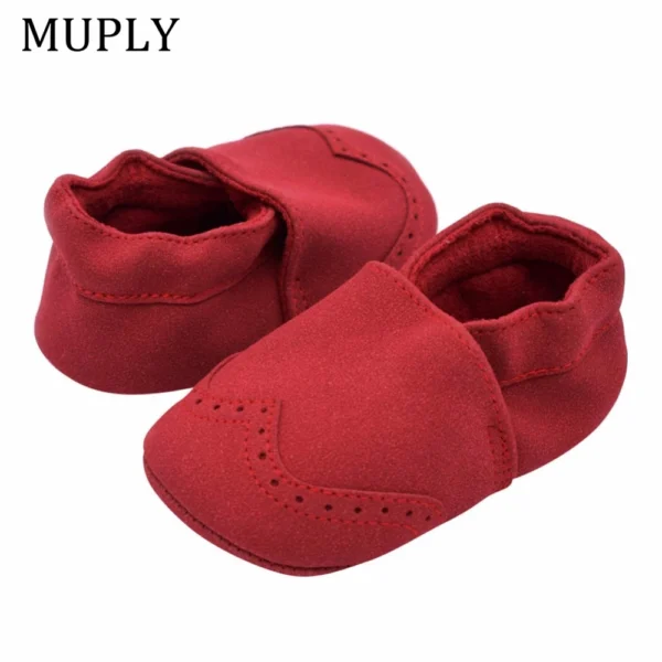 Nubuck Leather Baby Shoes Infant Toddler Baby Girl Boy Soft Sole First Walker Baby Moccasins High Quality Kid's Shoes For 0-18M - Image 5