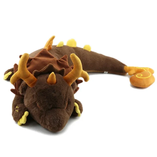 67cm Genshin Impact Plush Toy Game Zhong Li Morax Dragon Toy Soft Stuffed Plushie Doll Pillow Home Decor Children Christmas Gift