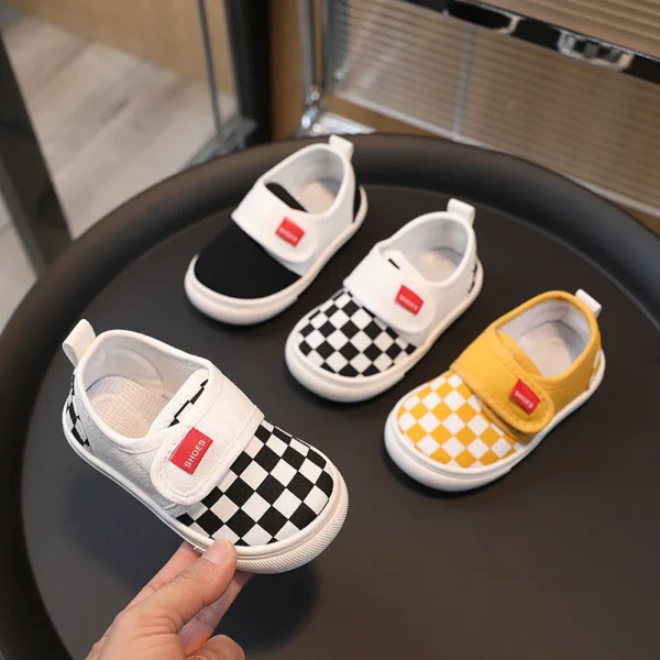 Children Canvas Shoe 2024Spring Summer New Children Sneakers Boy Girl Cloth Shoes Kid Shoes Baby Kindergarten Shoe Baby Sneakers