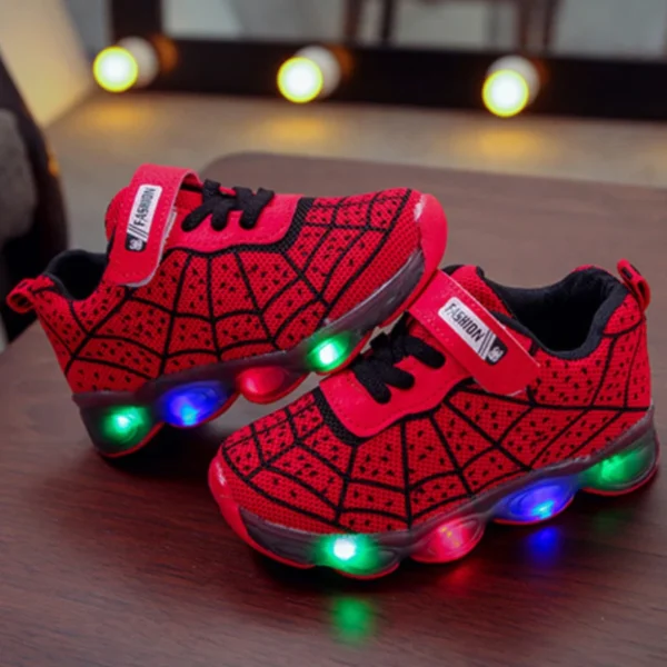 Disney Children's Sneakers Spiderman Boys Casual Shoes Spring Summer New Mesh Breathable Student Shoes Kids Anti-slip Casual Sho - Image 6