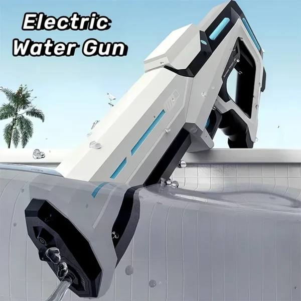 Electric Water Guns For Adults Powerful Squirt Automatic Water Suction Water Blasters Summer Outdoor Beach Toy For boys Kid Gift - Image 2