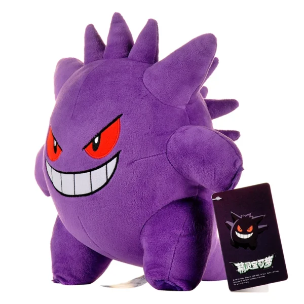 Gengar Plush Toys Pokemon Gengar Stuffed Doll Devil Peluche Funny Anime Pikachu Plushies Kawaii Hobbies Collection Xmas Gifts - Image 2