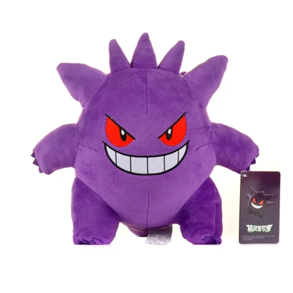 Gengar Plush Toys Pokemon Gengar Stuffed Doll Devil Peluche Funny Anime Pikachu Plushies Kawaii Hobbies Collection Xmas Gifts - Image 3