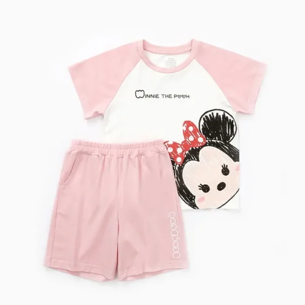 Disney Mickey Cartoon Printing Clothes Suit For Kids Infant Fashion Baby Child Girl Boy Pajamas Sleepwear Clothings Set Brand - Image 4