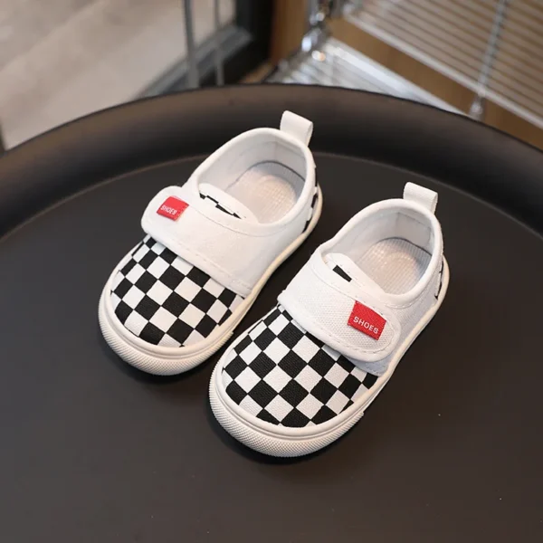 Children Canvas Shoe 2024Spring Summer New Children Sneakers Boy Girl Cloth Shoes Kid Shoes Baby Kindergarten Shoe Baby Sneakers - Image 2