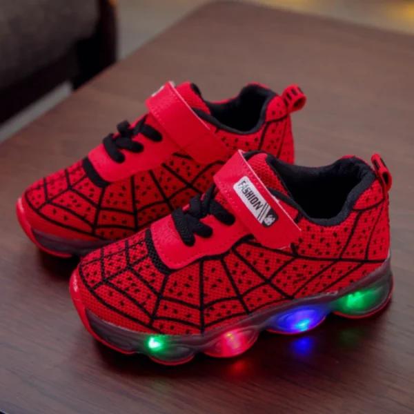 Disney Children's Sneakers Spiderman Boys Casual Shoes Spring Summer New Mesh Breathable Student Shoes Kids Anti-slip Casual Sho - Image 3