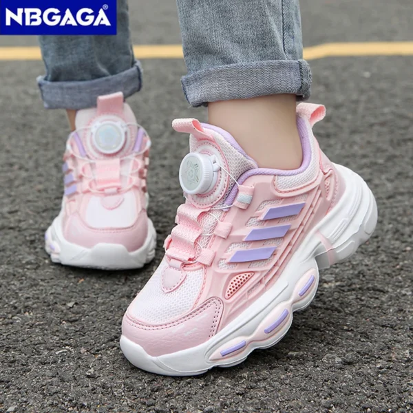 New Breathable Mesh Children's Casual Shoes for 5-16Years Boys and Girls Fashion School Sneakers Running Sports Shoes Size 28-39 - Image 4