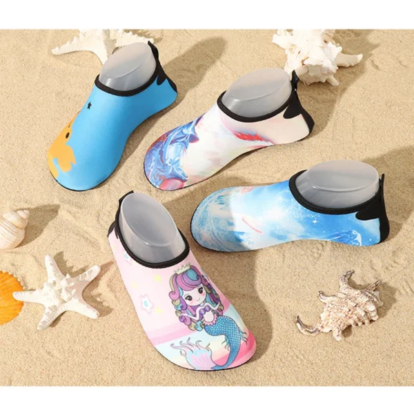 Children Beach Shoes Baby Soft Floor Indoor Slipper Snorkeling Swim Socks Boys And Girls Anti-Slip Home Barefoot Kids Slippers - Image 6