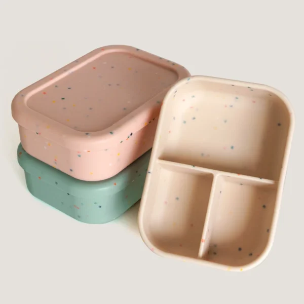 New Baby Silicone Lunch Box Food Grade Dishes Plate Crisper Microwave Lunch Box Lunch Box Baby Feeding Bowl Outdoor Box - Image 3