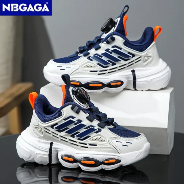 New Breathable Mesh Children's Casual Shoes for 5-16Years Boys and Girls Fashion School Sneakers Running Sports Shoes Size 28-39 - Image 2