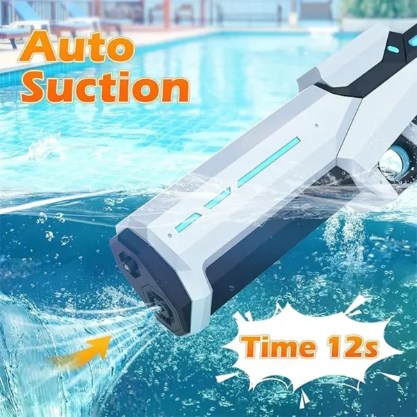 Electric Water Guns For Adults Powerful Squirt Automatic Water Suction Water Blasters Summer Outdoor Beach Toy For boys Kid Gift - Image 3