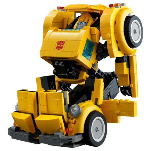 950Pcs Yellow Robot Truck Car Toys Building Blocks 10338 Truck Transformationed Autobot Deformation Gift For Children - Image 2