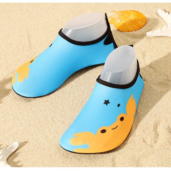 Children Beach Shoes Baby Soft Floor Indoor Slipper Snorkeling Swim Socks Boys And Girls Anti-Slip Home Barefoot Kids Slippers - Image 3