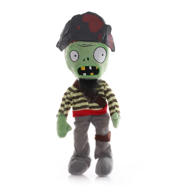 1pcs 30cm Plants vs Zombies Plush Toys PVZ Zombies Gargantuar Hats Pirate Zombies Plush Soft Stuffed Toys for Children Kids Gift - Image 6