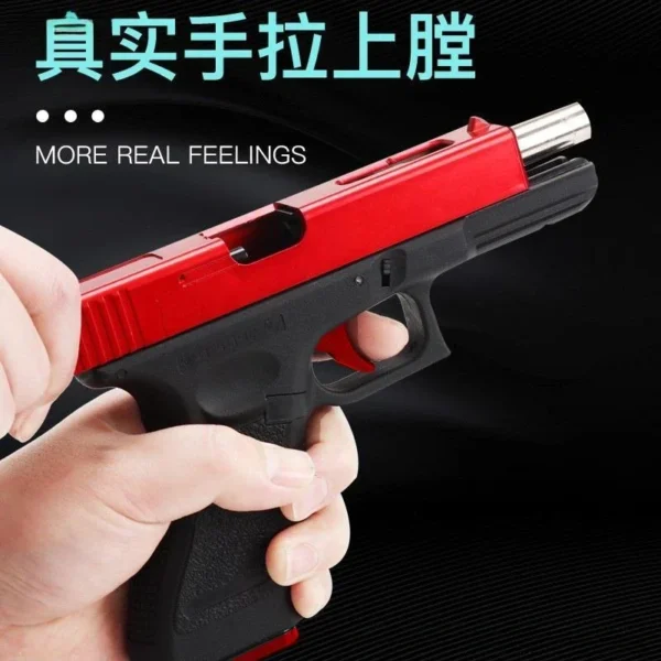 Hand Gezheng Locke G18 Empty Pull Warehouse Three-Hook Machine for Shooting Toy Gun and Quick-Release Terra To Grab Boy'S Gift - Image 4