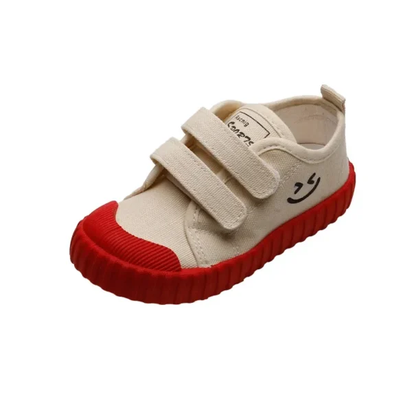 кроссовки детские Kids Canvas Shoes Korean Contrast Casual Shoe Spring Soft Soled Students Shoe Baby Girl Shoe Teniszapatos Niña - Image 5