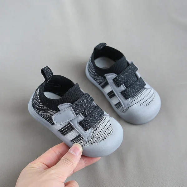 Children's Casual Sports Shoes Mesh Breathable Boy Girls Walking Shoes Soft Soles Anti-skid Baby Walking Shoes Baby Sports Shoes - Image 6