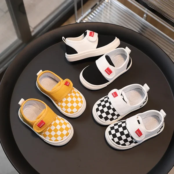 Children Canvas Shoe 2024Spring Summer New Children Sneakers Boy Girl Cloth Shoes Kid Shoes Baby Kindergarten Shoe Baby Sneakers - Image 6