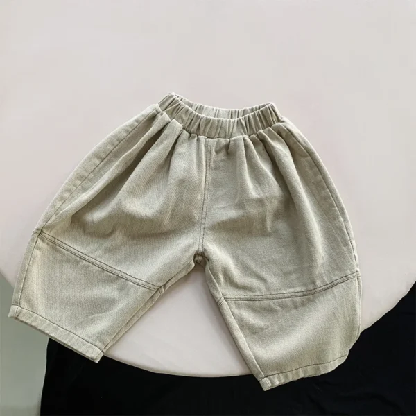 2024 Spring New Children's Harem Pants Loose Kids Wide Leg Pants Fashion Baby Trousers Boys Girls Casual Pants Children Clothes - Image 5