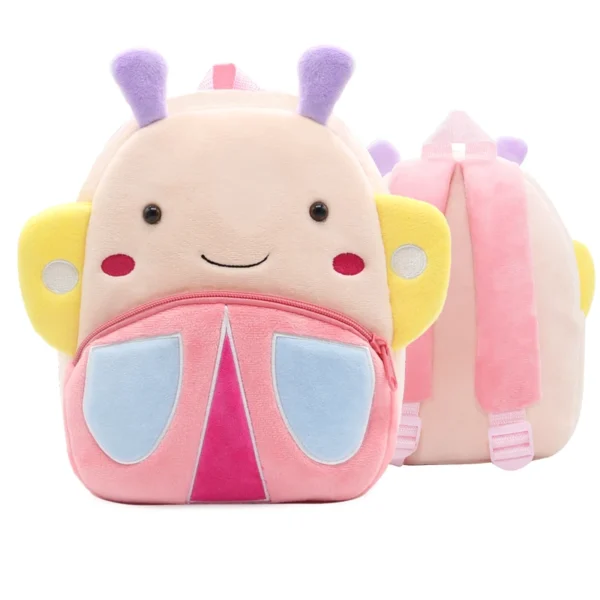 Cartoon cute plush backpack animal backpack boy girl school backpack outing leisure bag - Image 5