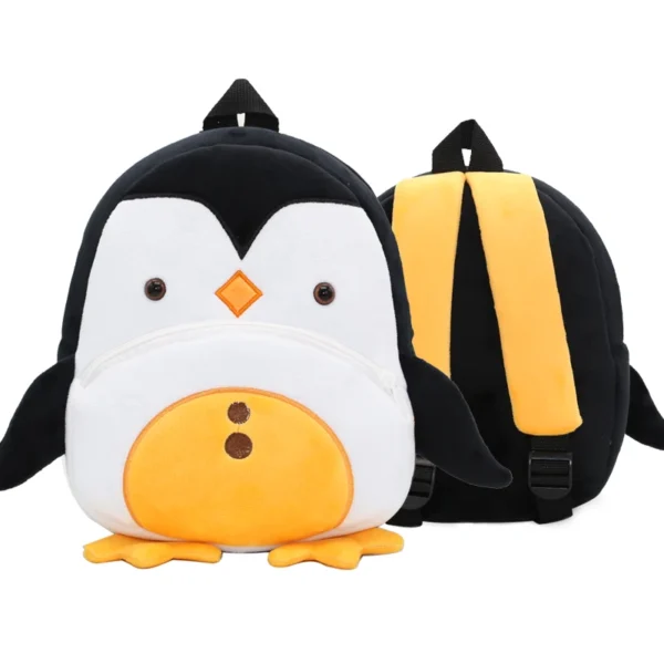 Cartoon cute plush backpack animal backpack boy girl school backpack outing leisure bag - Image 4