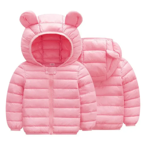 2023 Baby Girls Jacket Spring Autumn Winter Jacket For Girls Coat Kids Warm Hooded Outerwear Children Clothes Infant Girls Coat - Image 5