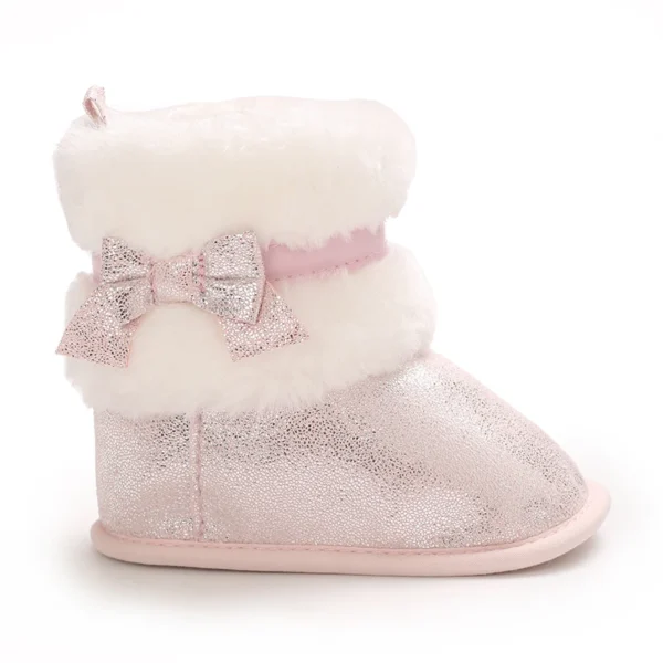 Winter Snow Baby Boots Newborn Warm Booties Soft Sole Shoes for Baby Girls Boys Infant Shoes Toddle 0-18Months - Image 2