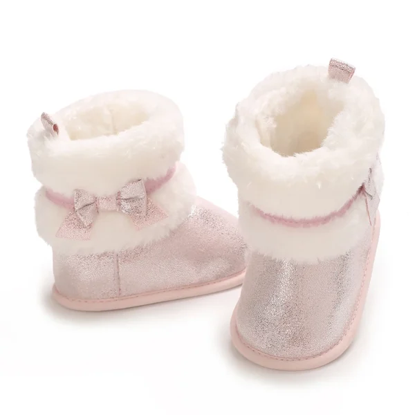 Winter Snow Baby Boots Newborn Warm Booties Soft Sole Shoes for Baby Girls Boys Infant Shoes Toddle 0-18Months - Image 3