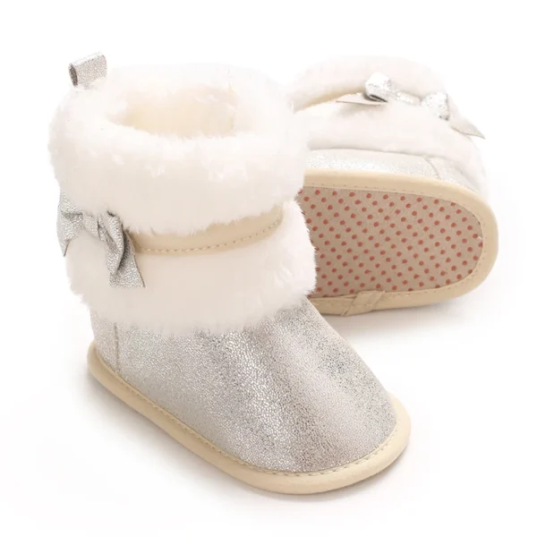 Winter Snow Baby Boots Newborn Warm Booties Soft Sole Shoes for Baby Girls Boys Infant Shoes Toddle 0-18Months - Image 4