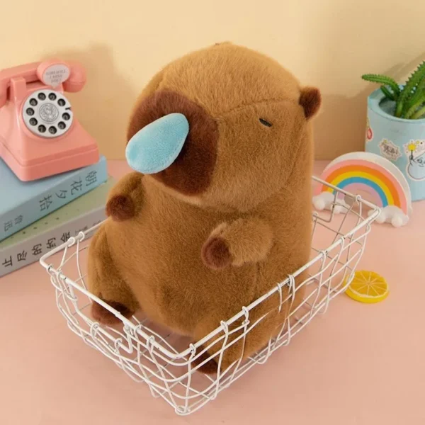 Capybara Plush Simulation Capibara Anime Fluffty Toy Cute Doll Stuffed Animals Soft Doll Plush Children Christmas Gift - Image 5